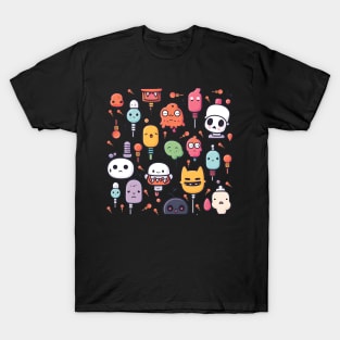 strange and strangers characters kawaii and cute graphic design T-Shirt